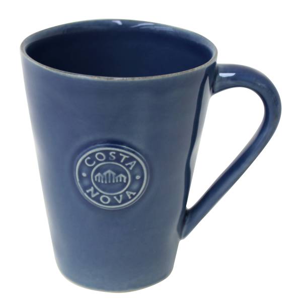 Kaffeetasse Nova 6er Set - Steinzeug - Dunkelblau