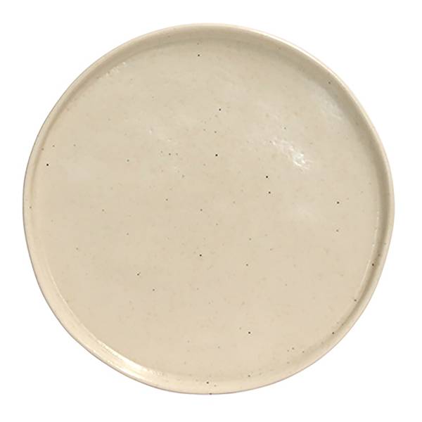 Speiseteller Lagoa 6er Set - Steinzeug - Beige - Durchmesser: 21 cm