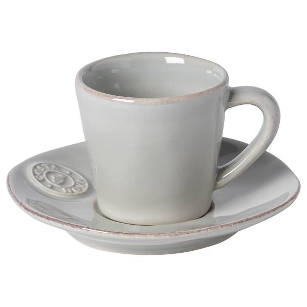 Espressotasse Nova 12-teilig - Steinzeug - Sand