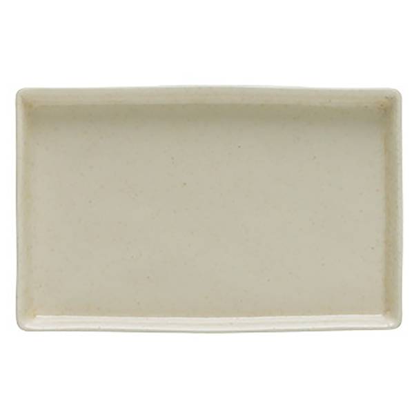 Servierplatte Lagoa 2er Set - Steinzeug - Beige