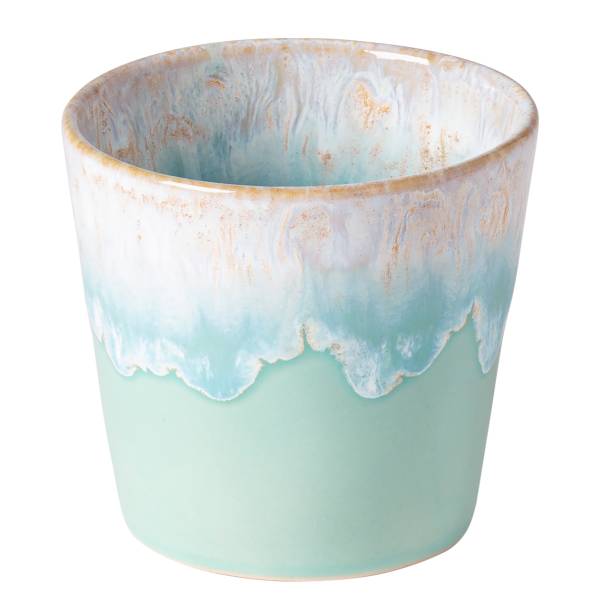 Kaffeebecher Grespresso 6er Set - Steinzeug - Aqua