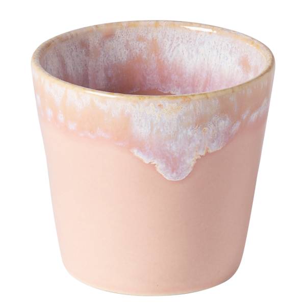 Kaffeebecher Grespresso 6er Set - Steinzeug - Rosa