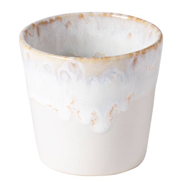 Kaffeebecher Grespresso 6er Set - Steinzeug - Weiß