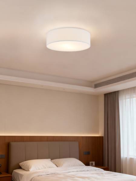 Deckenleuchte Berby - Gusseisen / Samt - Beige - 2-flammig