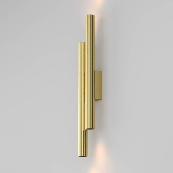 LED-Wandleuchte Calipso - Aluminium - 1-flammig