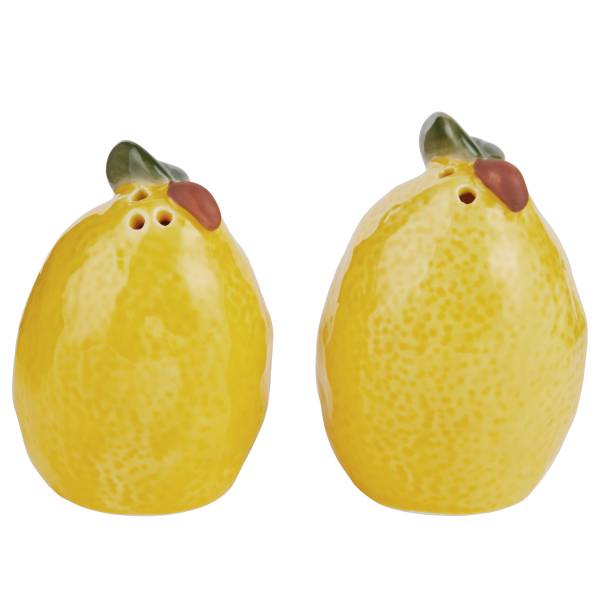 Salz- & Pfefferstreuer SALT & PEPPER - Steinzeug - Gelb