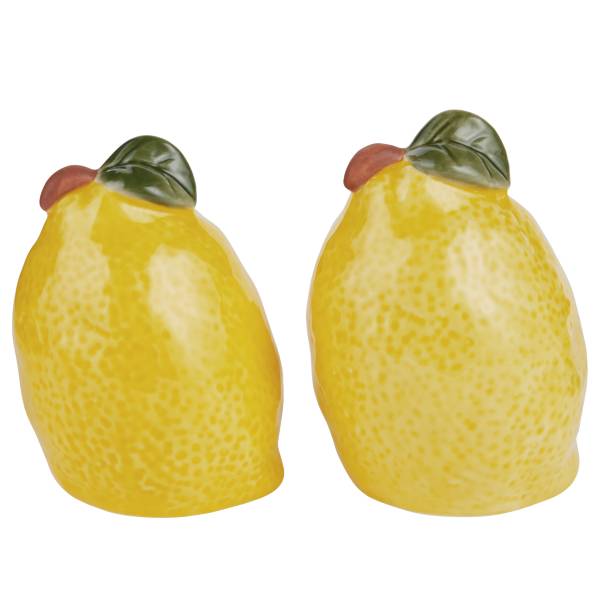 Salz- & Pfefferstreuer SALT & PEPPER - Steinzeug - Gelb