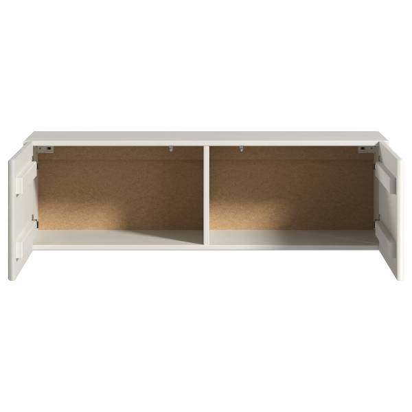 Massives Hänge-TV-Lowboard SKAO - Kaschmir - Breite: 100 cm