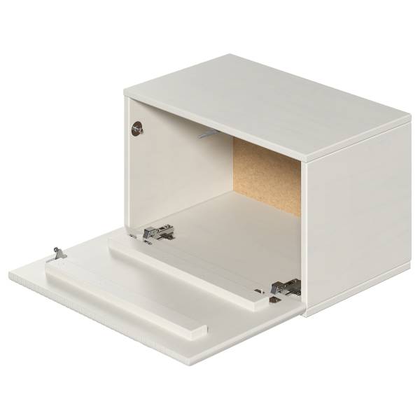 Massives Hänge-TV-Lowboard SKAO - Kaschmir - Breite: 50 cm
