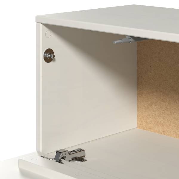 Massives Hänge-TV-Lowboard SKAO - Kaschmir - Breite: 50 cm