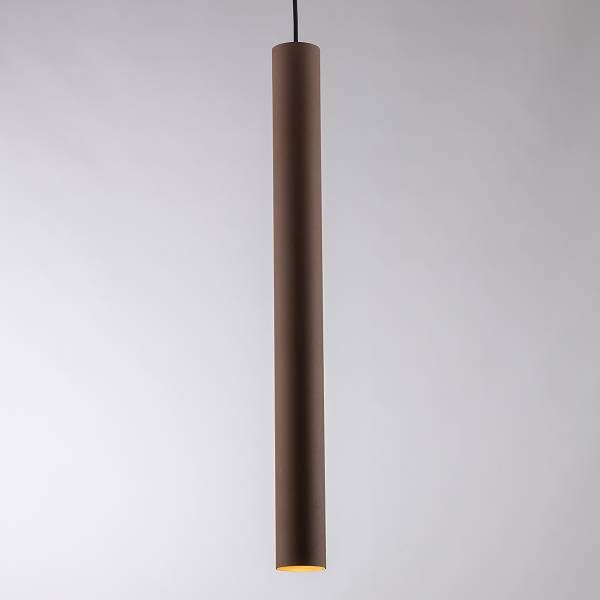 Pendelleuchte Fluke Typ C - Aluminium - 1-flammig - Kupfer - Höhe: 60 cm