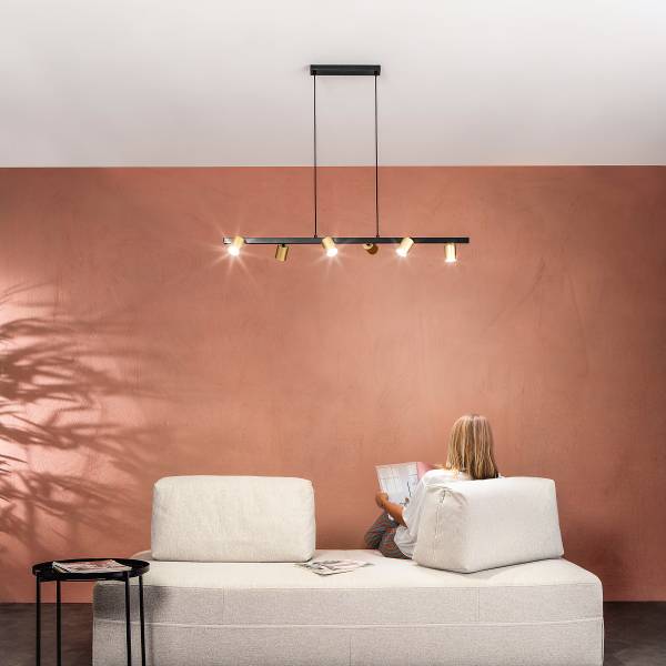Pendelleuchte Nizza - Aluminium - 6-flammig