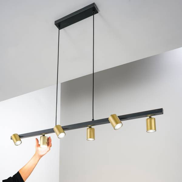 Pendelleuchte Nizza - Aluminium - 6-flammig