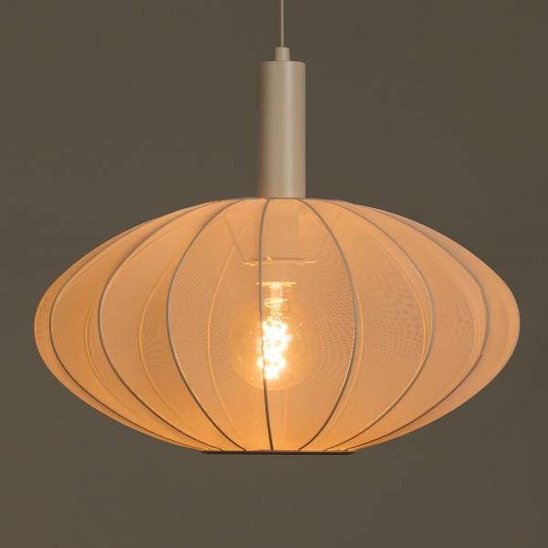 Pendelleuchte Corina Typ A - Polyester - Beige
