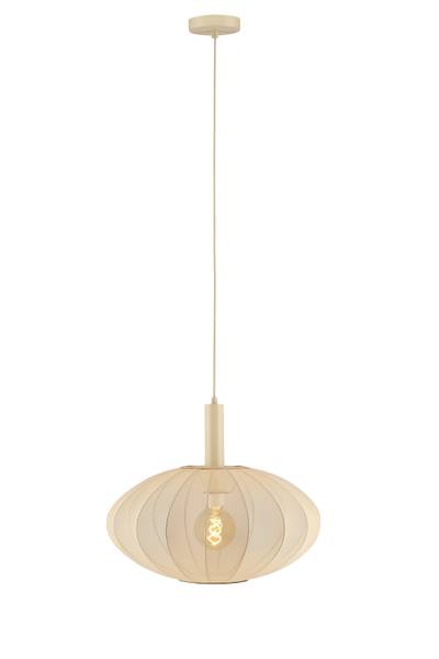 Pendelleuchte Corina Typ A - Polyester - Beige