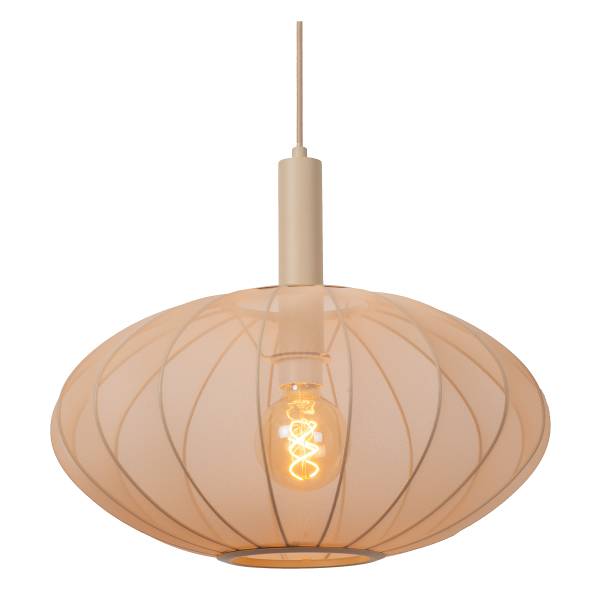 Pendelleuchte Corina Typ A - Polyester - Beige