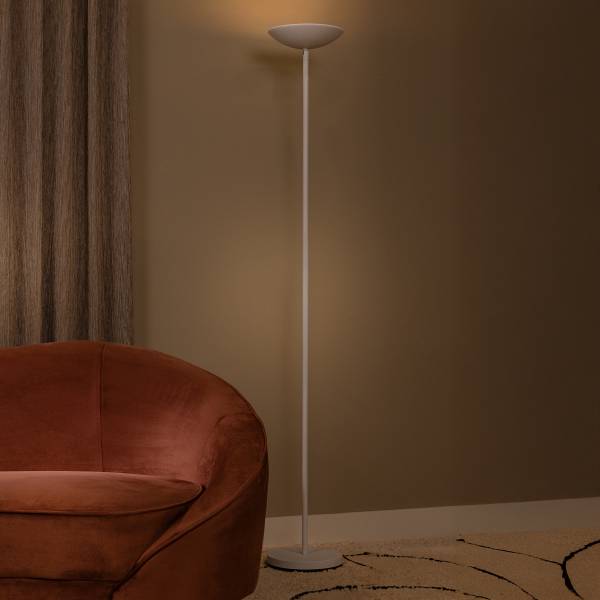LED-Stehleuchte Zenith Typ B - Eisen - Weiß