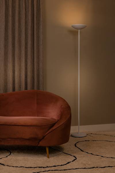LED-Stehleuchte Zenith Typ B - Eisen - Weiß