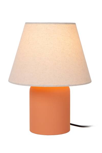 Tischleuchte Macia - Keramik - Orange