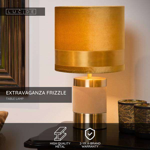 Tischleuchte Extravaganza Frizzle - Eisen - Gelb