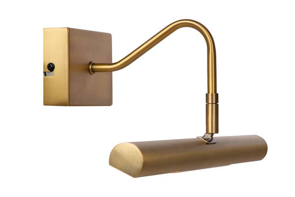 Wandleuchte Vinz - Eisen - Gold