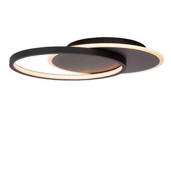 LED-Deckenleuchte Axelle - Polypropylen - Schwarz