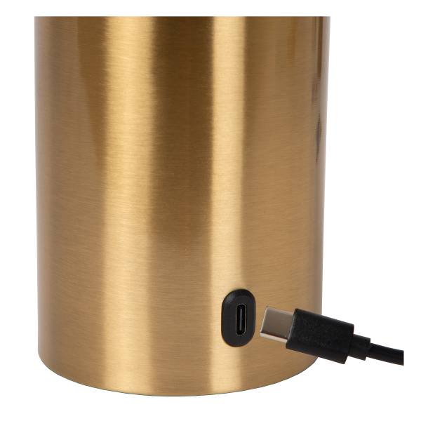 Akku-Tischleuchte Vivo - Eisen - Gold