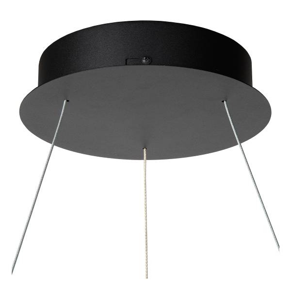 LED-Pendelleuchte Vidal - Aluminium - Schwarz