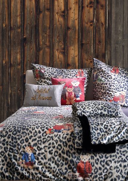 Flanell-Bettwäsche Henry - Baumwollstoff - 155 x 220 cm + Kissen 80 x 80 cm