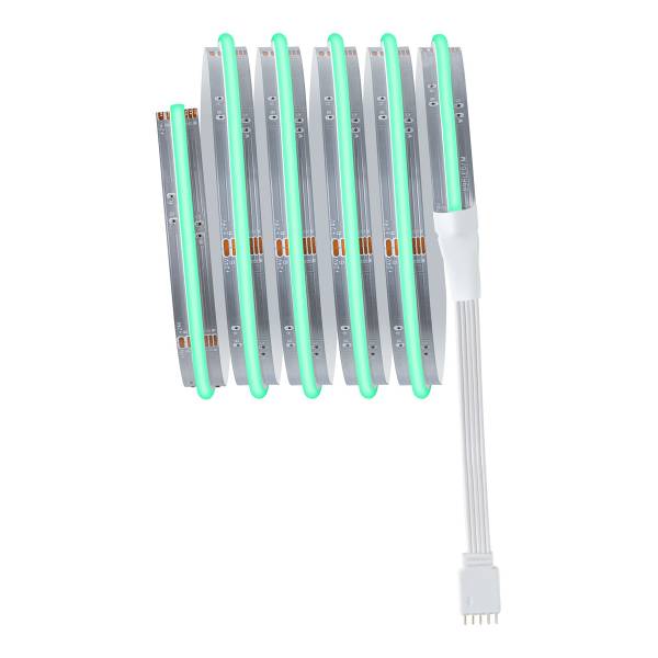 LED-Strip MaxLED 500 RGB - Kunststoff - Silber - Breite: 150 cm - 4er Set
