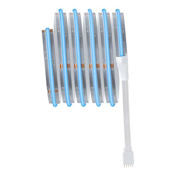 LED-Strip MaxLED 500 RGB - Kunststoff - Silber - Breite: 150 cm - 4er Set