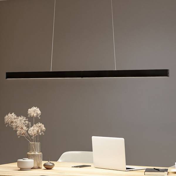 LED-Pendelleuchte Aptare - Aluminium - Schwarz