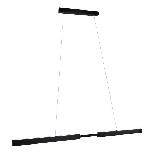 LED-Pendelleuchte Aptare - Aluminium - Schwarz