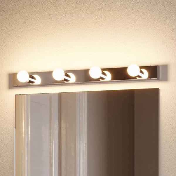 Wandleuchte Regula II Typ A - Aluminium - Chrom - Flammenanzahl: 4