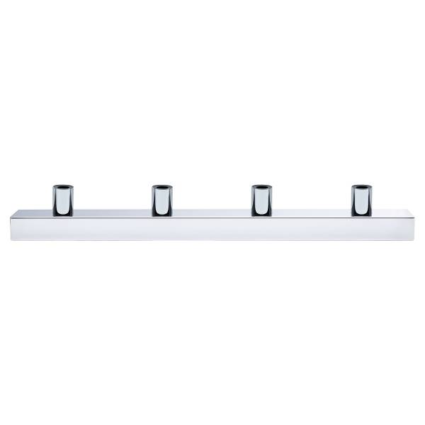 Wandleuchte Regula II Typ A - Aluminium - Chrom - Flammenanzahl: 4