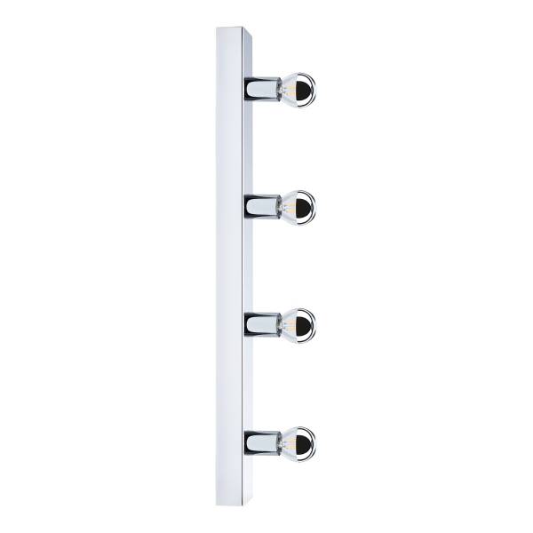 Wandleuchte Regula II Typ A - Aluminium - Chrom - Flammenanzahl: 4