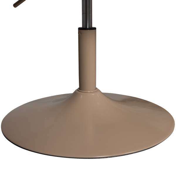 Drehbarer Armlehnenstuhl Marten Typ A - Beige - Chenille - Eisen - 70 x 90 x 66 cm