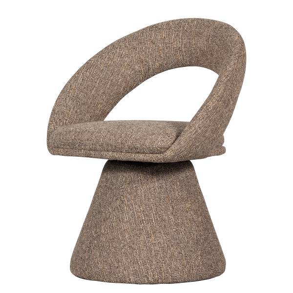 Drehbarer Sessel Winter - Hellbraun