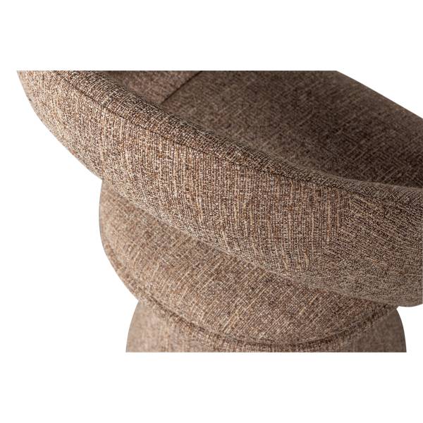 Drehbarer Sessel Winter - Hellbraun