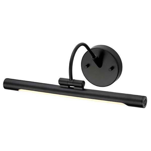 Bilderleuchte Alton - Stahl - Schwarz - Breite: 39 cm