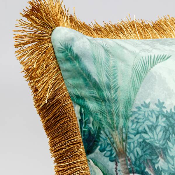 Dekokissen Jungle Tempel - Polyester - Multicolor