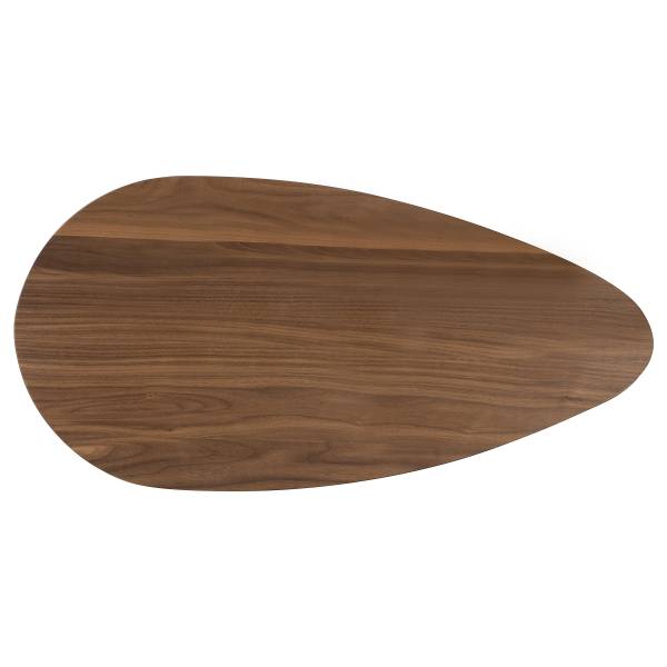 Couchtisch-Set Kazin 2er-Set - Walnuss
