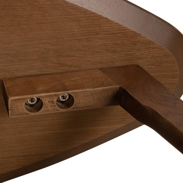 Couchtisch-Set Kazin 2er-Set - Walnuss