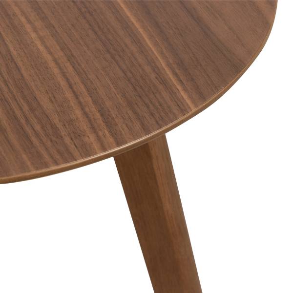Furniertes Beistelltisch-Set Nilla - Walnuss