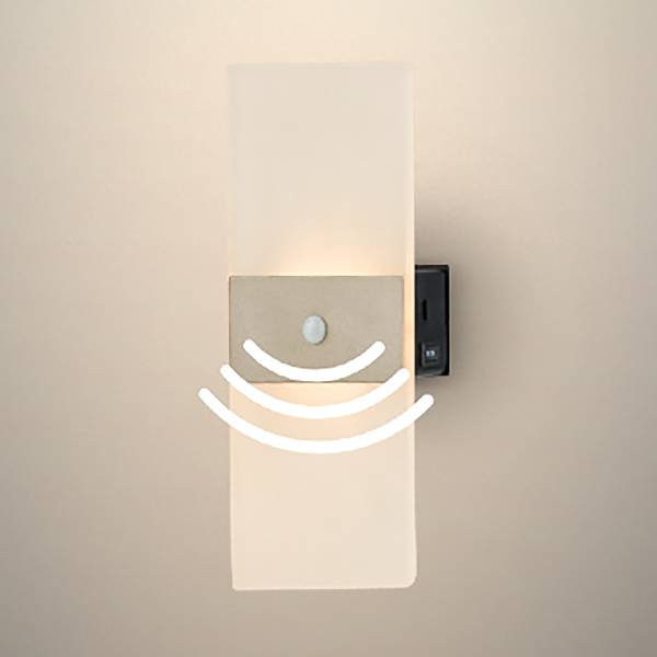 Akku LED-Wandleuchte Aura - Gold