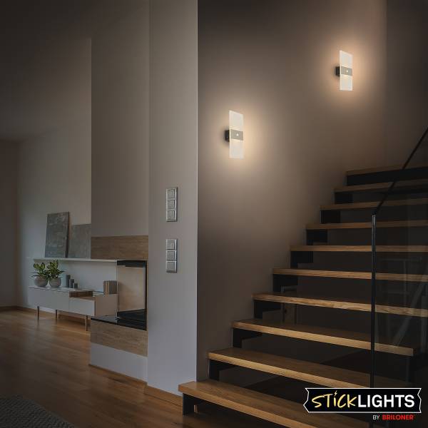 Akku LED-Wandleuchte Aura - Gold