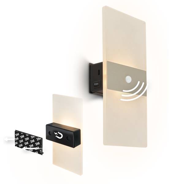 Akku LED-Wandleuchte Aura - Gold