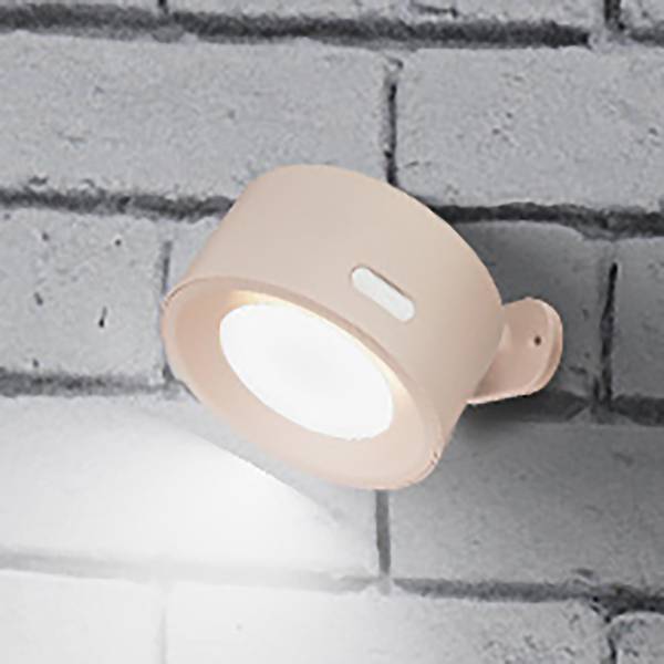 LED-Wandleuchte Tari dimmbar - Polypropylen - Beige
