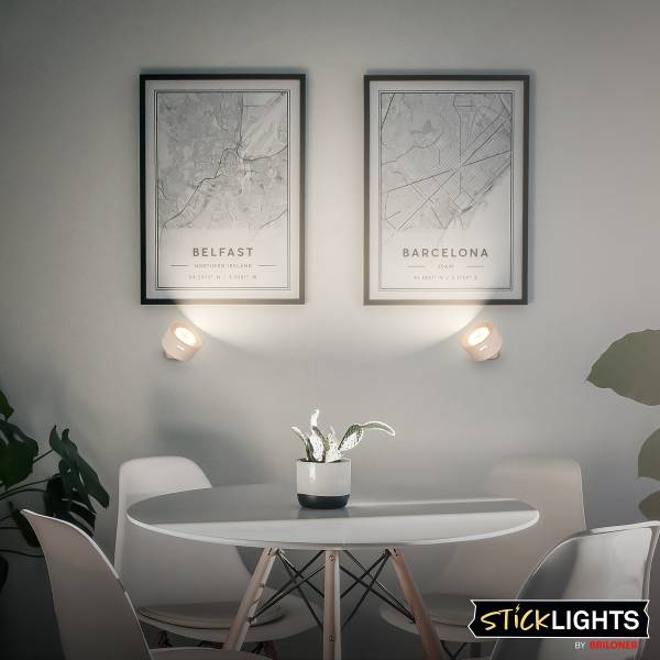 LED-Wandleuchte Tari dimmbar - Polypropylen - Beige