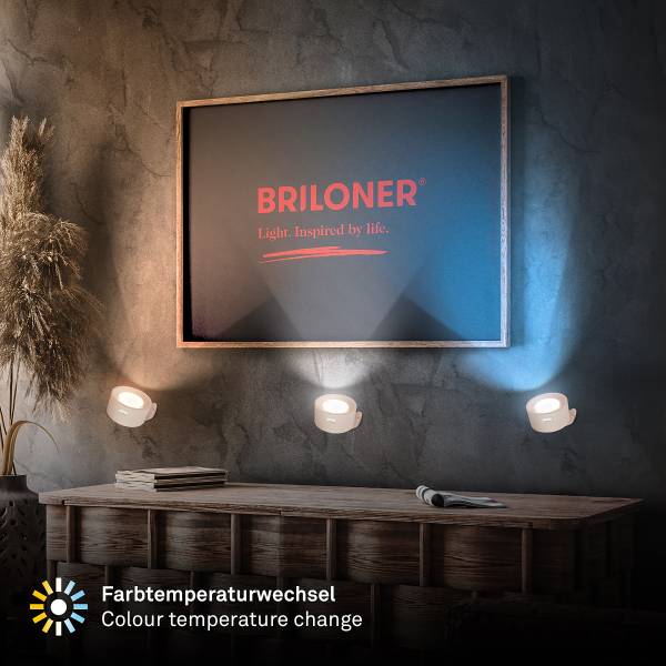 LED-Wandleuchte Tari dimmbar - Polypropylen - Beige